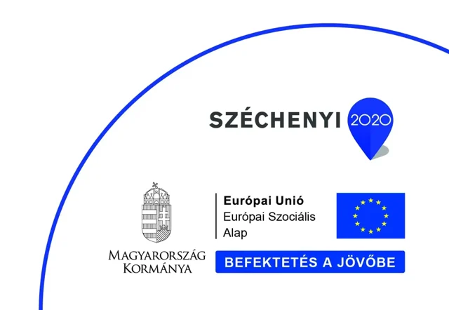 Széchenyi 2020. Magyarország Kormánya. Európai Unió, Európai Szociális Alap. Befektetés a jövőbe.